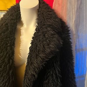 Faux fur jacket